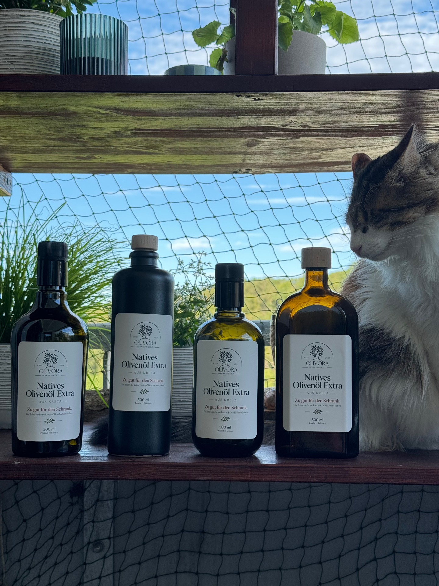 Wie wir unsere Flasche gewählt haben — vier Muster, ein Gewinner